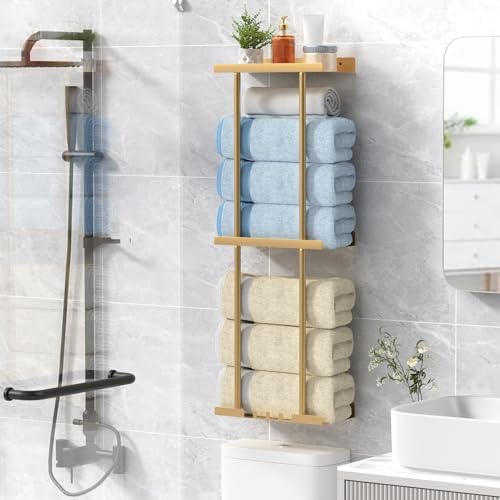 Wall-Mounted Towel Holder