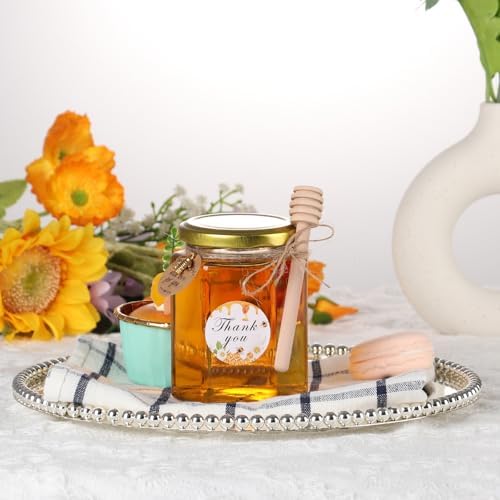 AuroTrends 9oz 6-Pack Honey Jars Set