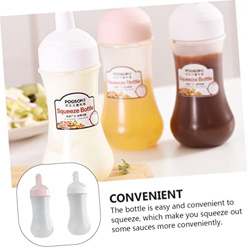 Perfect 350ml Condiment Squeeze Bottles 2-Pack for Kitchen Dine Entertain