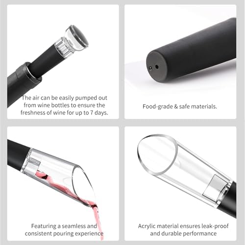 5-in-1 Electric Wine Bottle Opener Set