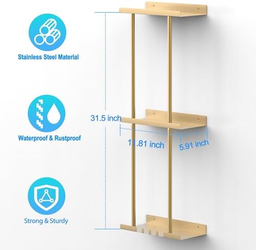 Wall-Mounted Towel Holder