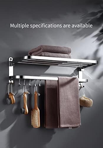 AnnBka 50cm Towel Shelf - Practical Bathroom Organizer