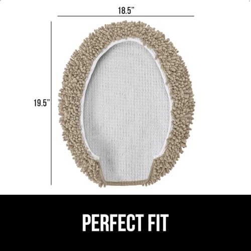 GORILLA GRIP Soft Chenille Toilet Lid Cover