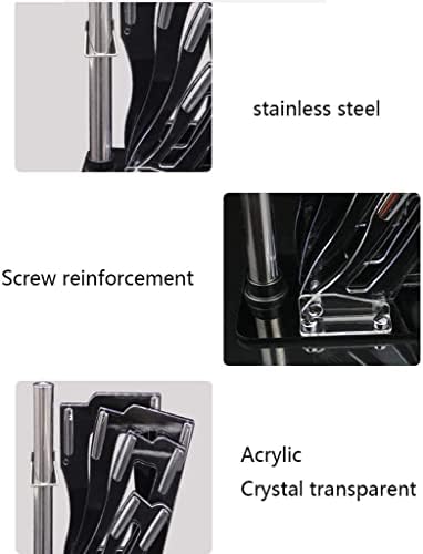 Sturdy Kitchen Knife Holder with Fan-Shaped Design