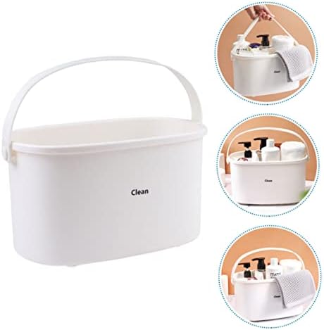 MAGICLULU Compact Portable Shower Basket for Bathroom Kitchen Use