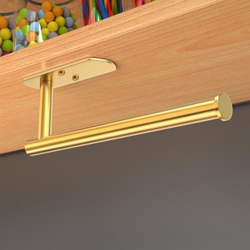 VAEHOLD Self Adhesive Paper Towel Holder Gold