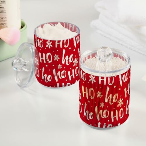Christmas Red Hohoho Santa Claus Dispenser - 2-Pack Immediate Delivery