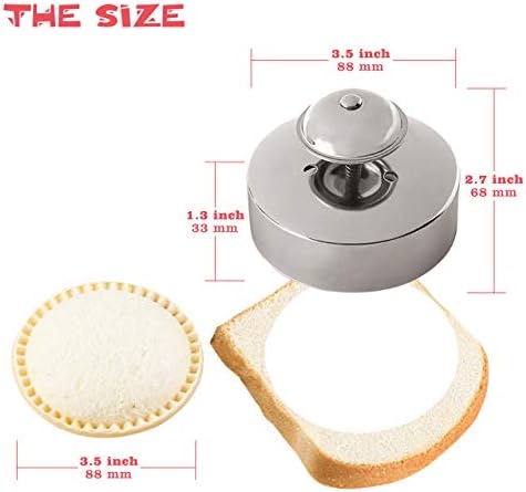 Sandwich Cutter and Sealer for Kids and Family