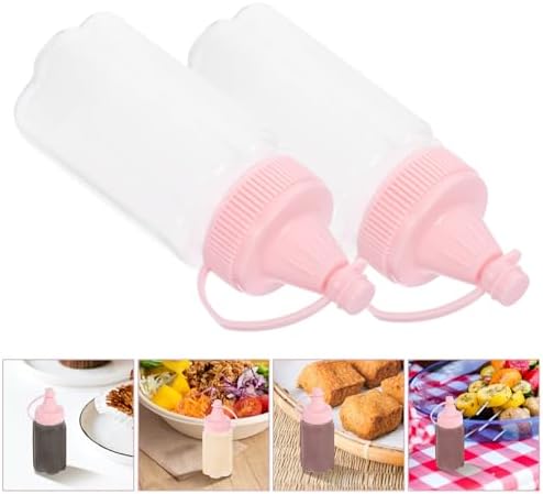 4-Piece Squeeze K Sauce Bottles Makes Cooking Easier Every Time