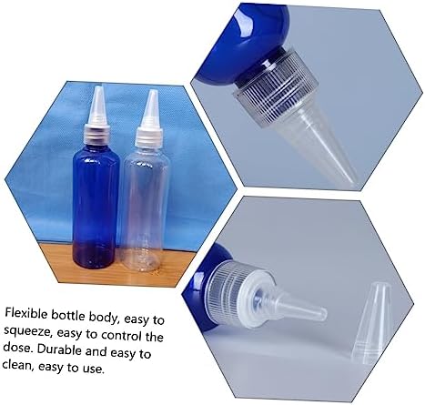 Reusable plastic squeeze bottles for condiments and sauces