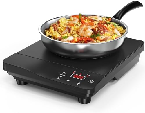 1800W Induction Cooktop with Fry Pan