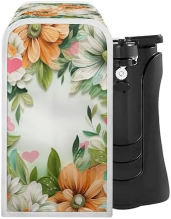 Beautiful Can Opener Protective Cover with Daisy Print Design for Home Kitchen