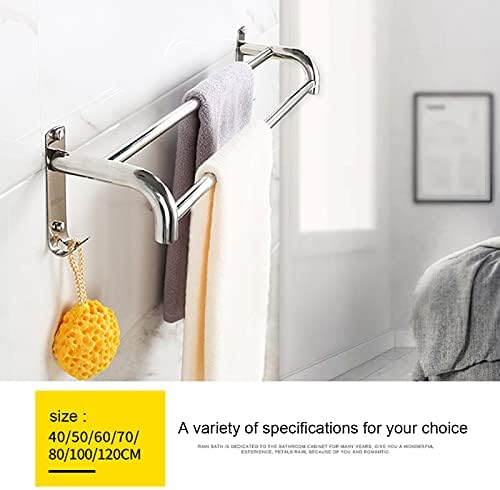 Stainless Steel Towel Bar Durable and Space-Saving for Small Spaces