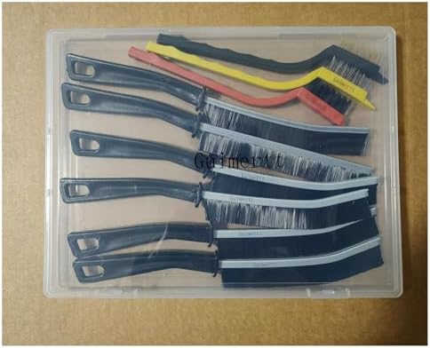 9-Piece Multi-Functional Crevice Cleaning Brush Set for Small Spaces