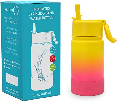 12 Oz Kids Insulated Water Bottle
