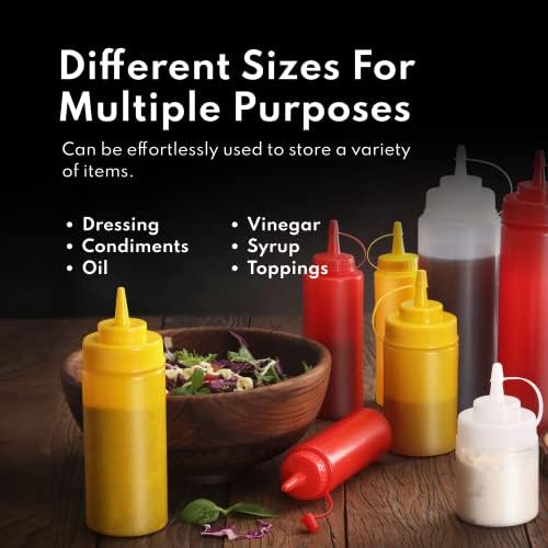 New Star Squeeger Set 6-Piece 12-Oz Durable Plastic Organization Tool