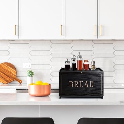 Large Capacity Wooden Bread Holder