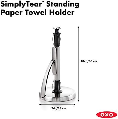 OXO Good Grips SimplyTear Paper Towel Holder - Stainless Steel