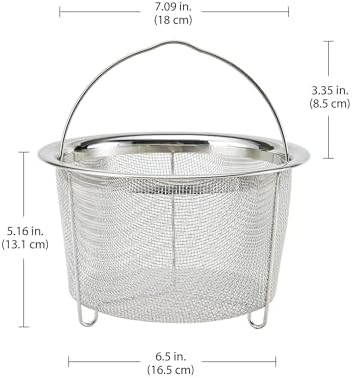 Instant Mesh Strain Basket for Instant Pot