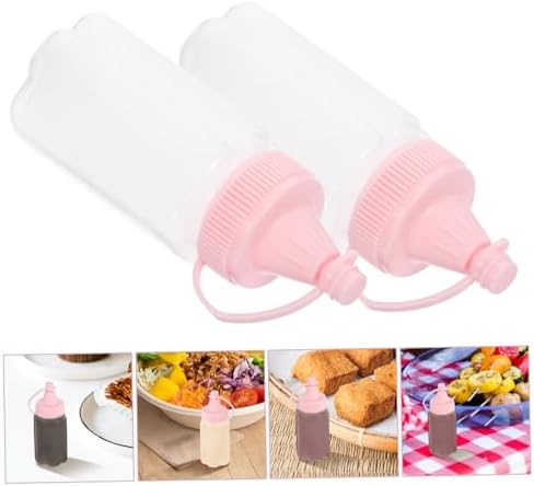 12 Mini Condiment Bottles Set for Easy Storage Use