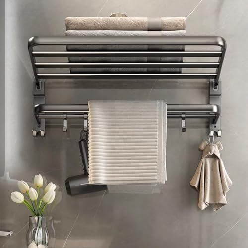 Stylish Space-Saving Towel Holder