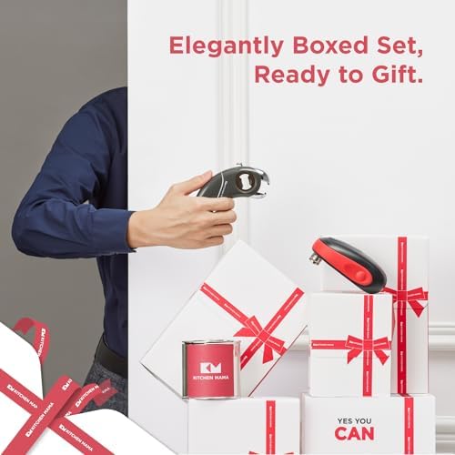 Epic One-Box Electric Can Opener Set Premium Gift Idea Durable Ergonomic