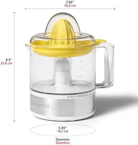 Starfrit Electric Citrus Juicer - Effortless Citrus Juicing in Seconds