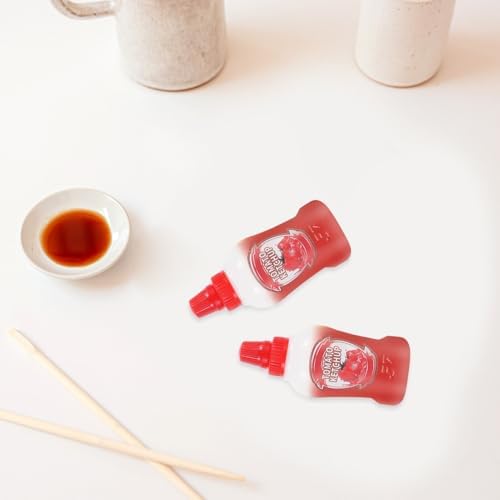 Sleek Functional - Ciieeo Mini Ketchup Squeeze Bottles 40ml 6 Pcs Set