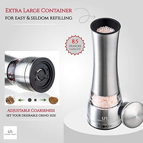 Urban Noon Salt and Pepper Grinder Set