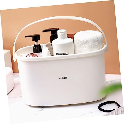 MAGICLULU Compact Portable Shower Basket for Bathroom Kitchen Use