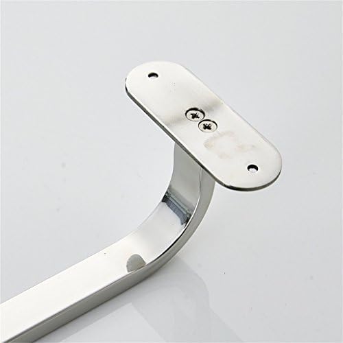Stainless Steel Wall Mounted Towel Rack with Hooks