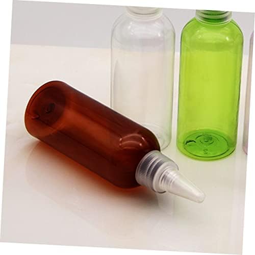 10pc Condiment Squeeze Caps with Reusable Brown Container from SHOWERORO