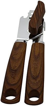 Effortlessly Open Bottles IMUSA USA Can Opener with Woodlook Handle