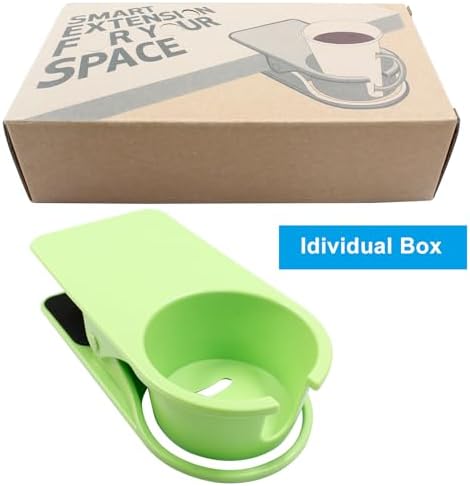 3Pcs Drinking Cup Holder Clip with Clip Blue Green Yellow
