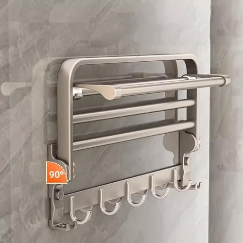 Wall-Mounted Towel Organizer 50cm