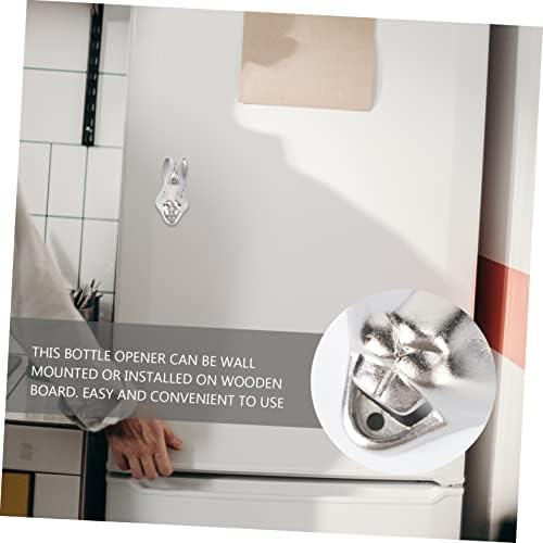 Luxshiny Wall-Mounted Bottle Opener for Bartenders with Butterfly Design