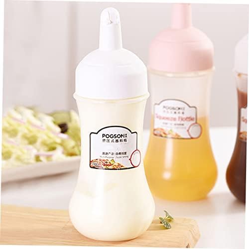 PRETTYZOOM SqueezeCondiment Bottle Set Acid Alkaline Resistant