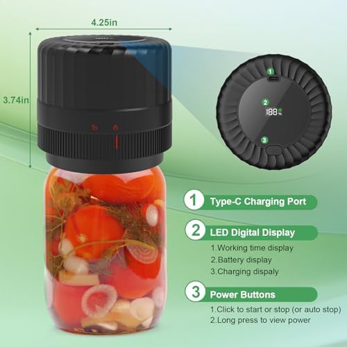 Seamless Vacuum Sealing for Mason Jars