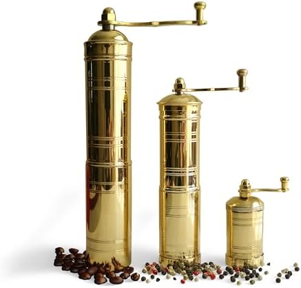 Milih Set of Three Turkish Manual Coffee Grinders