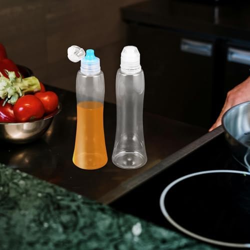 SOLUSTRE4PCS PET Honey Dispenser Squeeze Bottles Leakproof Practise