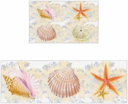 Experience Anti-Fatigue Comfort with Seashell Kitchen Rugs