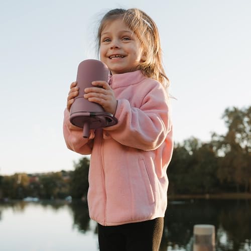 BrMate Leap 12oz Leakproof Kids Tumbler with Handle and Silicone Straw