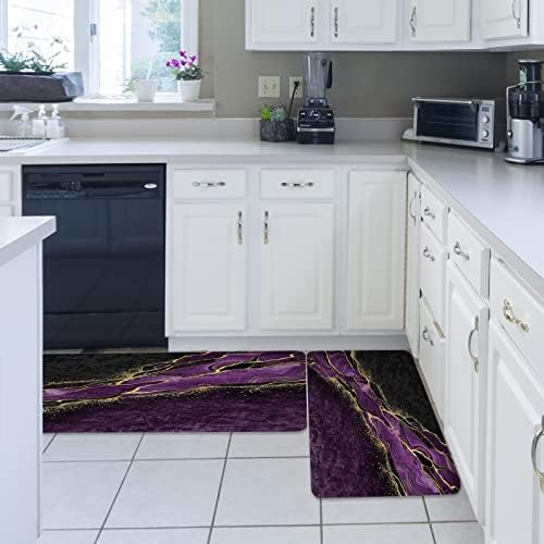 Nordic Luxury Purple Marble