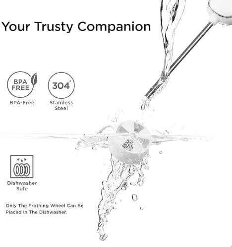 Kitchen Mama Silkwhisk Electric Milk Frother Handheld