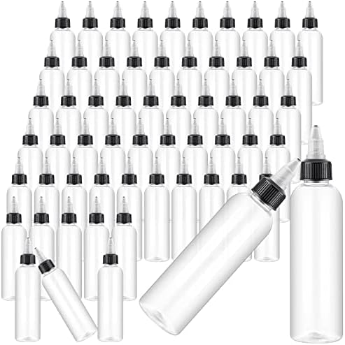 Irenare 150 Pcs Plastic Squeeze Bottles