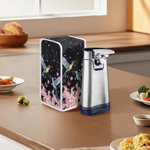 Elegant Can Opener Cover with Cherry Blossoms