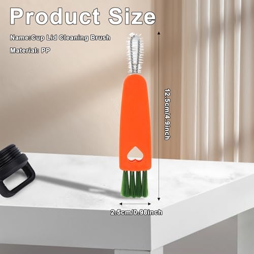 Efficient 3-in-1 Cup Lid Cleaning Set for Home Kitchen