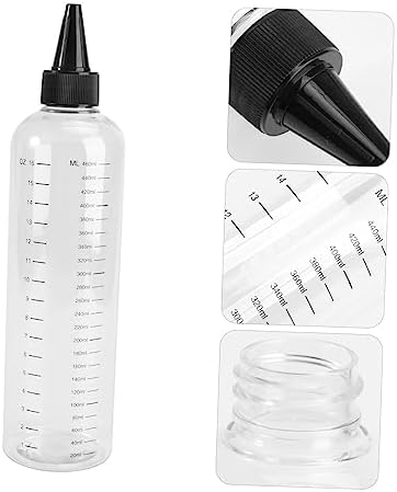 LIFKOME 8 Piece PET Hair Dye Squeeze Bottle Set