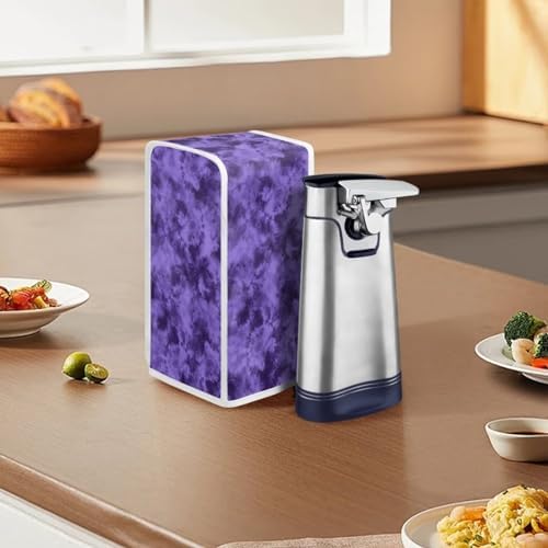 Exclusive Tie-Dye Electric Can Opener Dust Cover for Kitchen Use