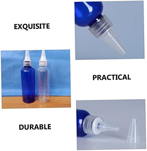 Reusable plastic squeeze bottles for condiments and sauces